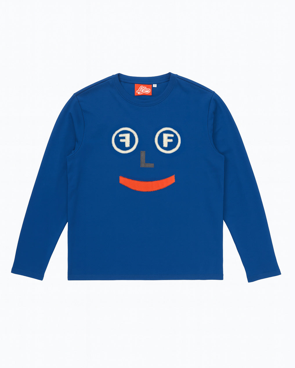 LF face longsleeve blue – La Fam