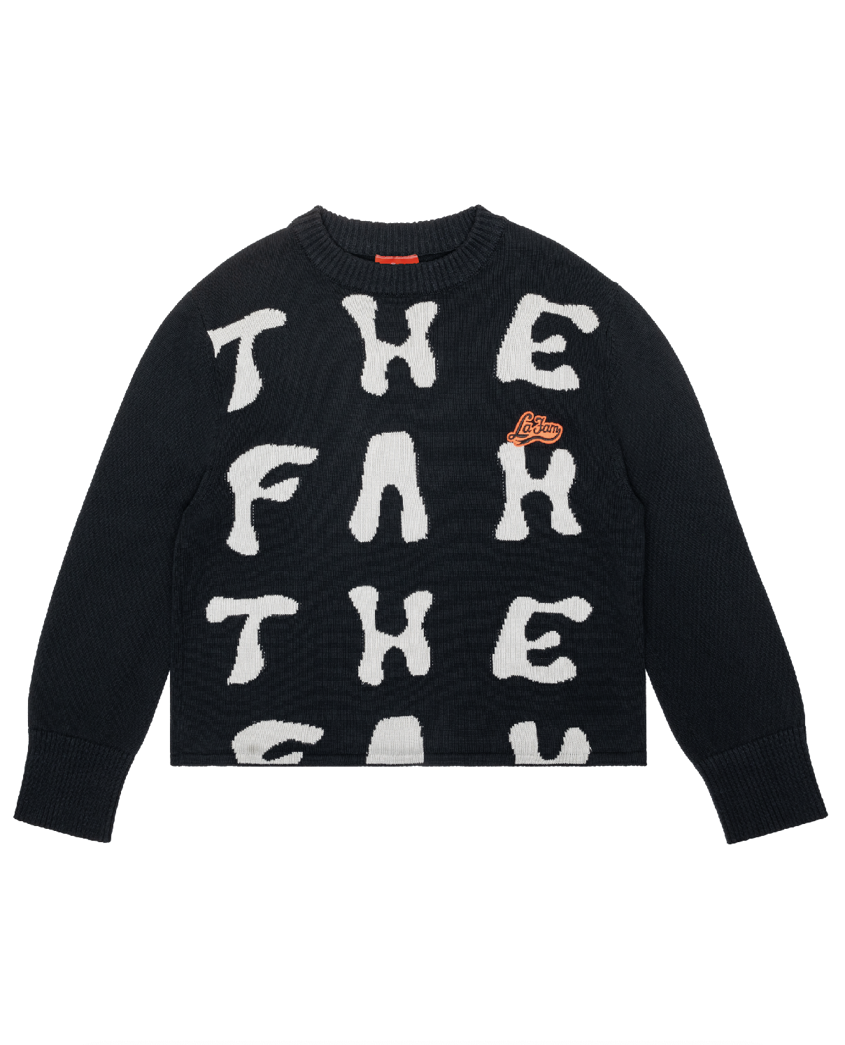 THE FAM knit black