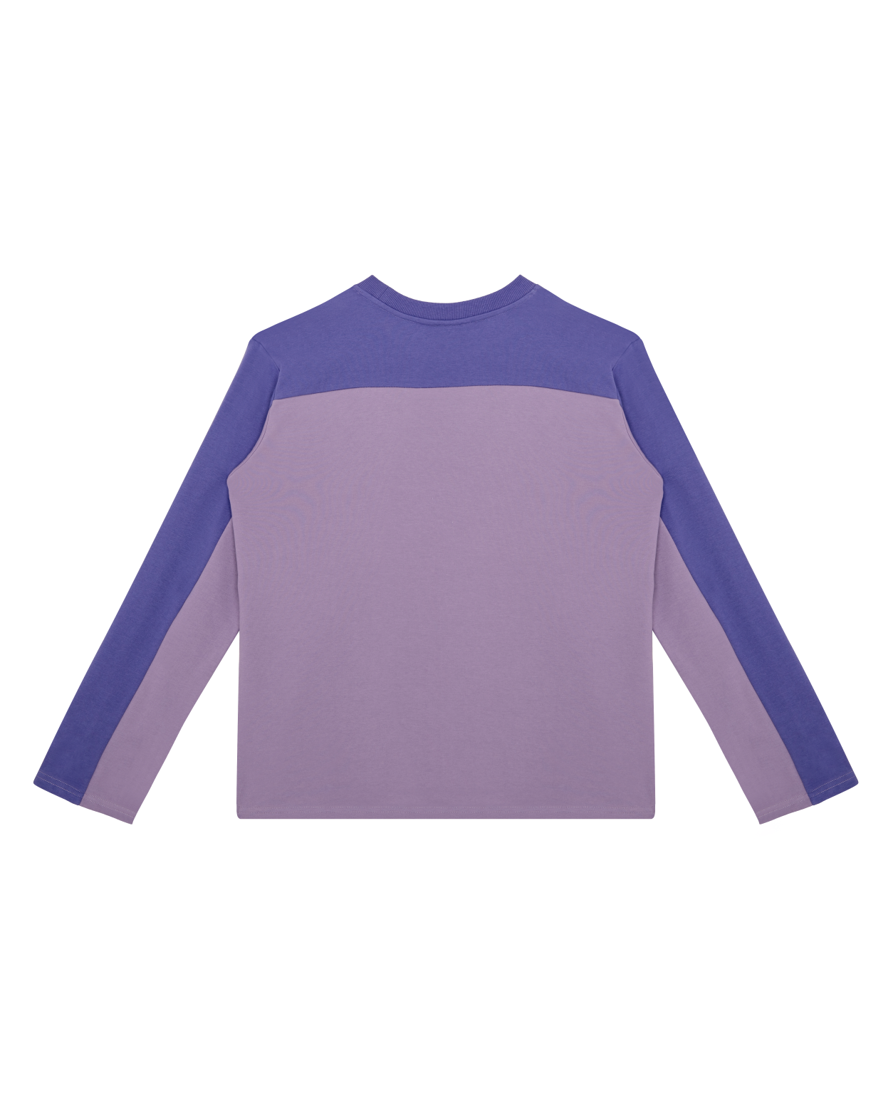TWO-TONE LOGO LONG SLEEVE PURPLE