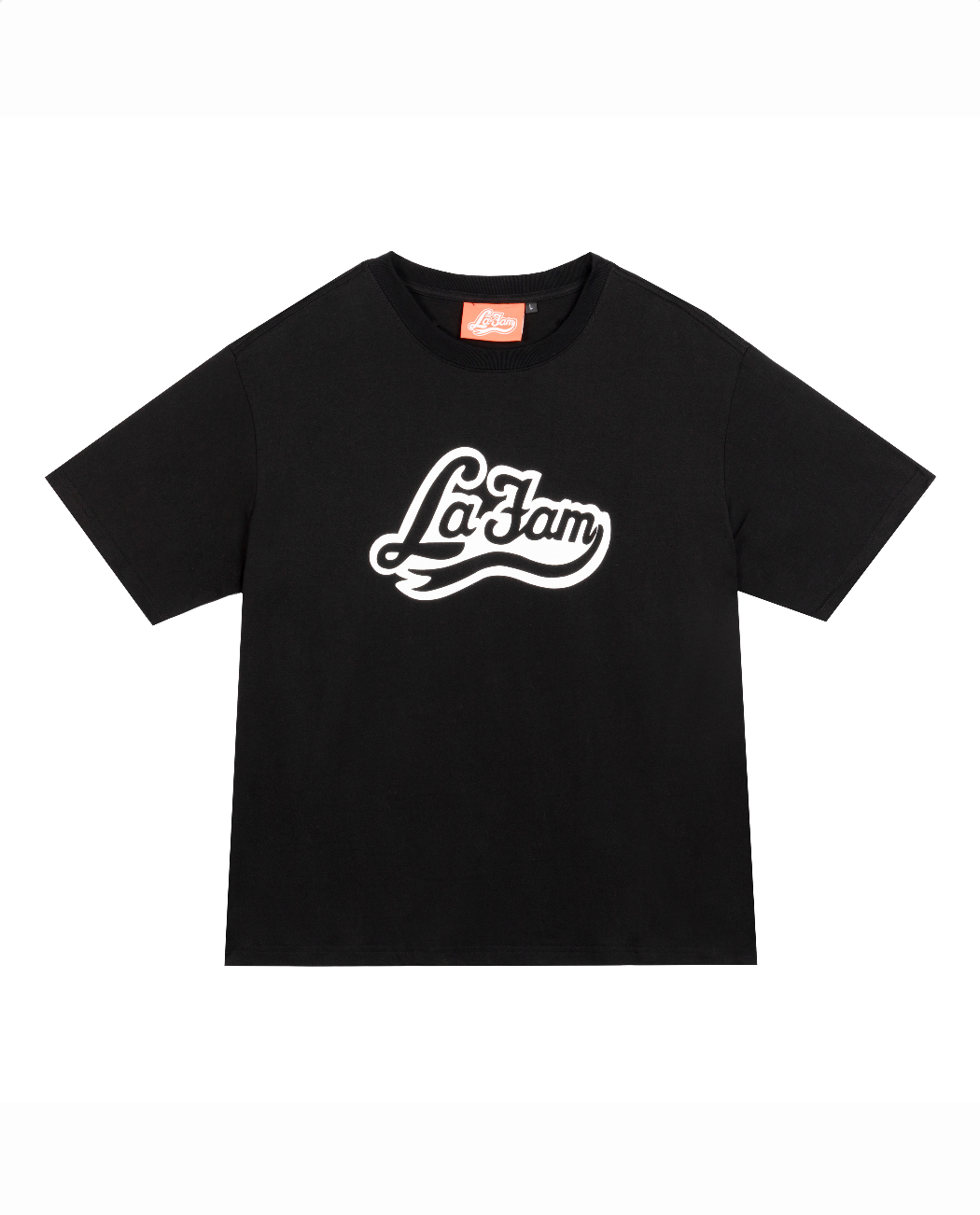 BLACK LOGO TEE