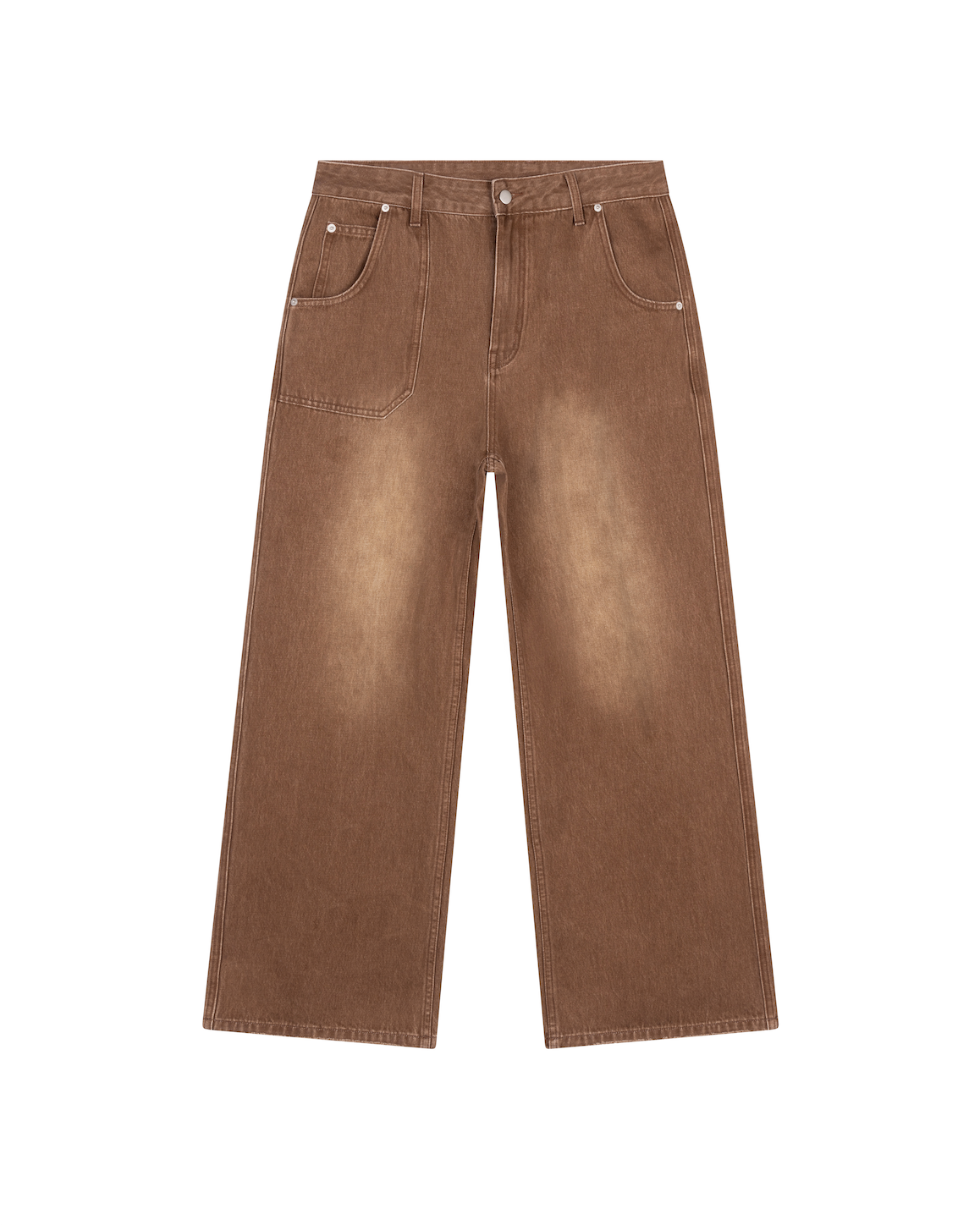 brown f jeans