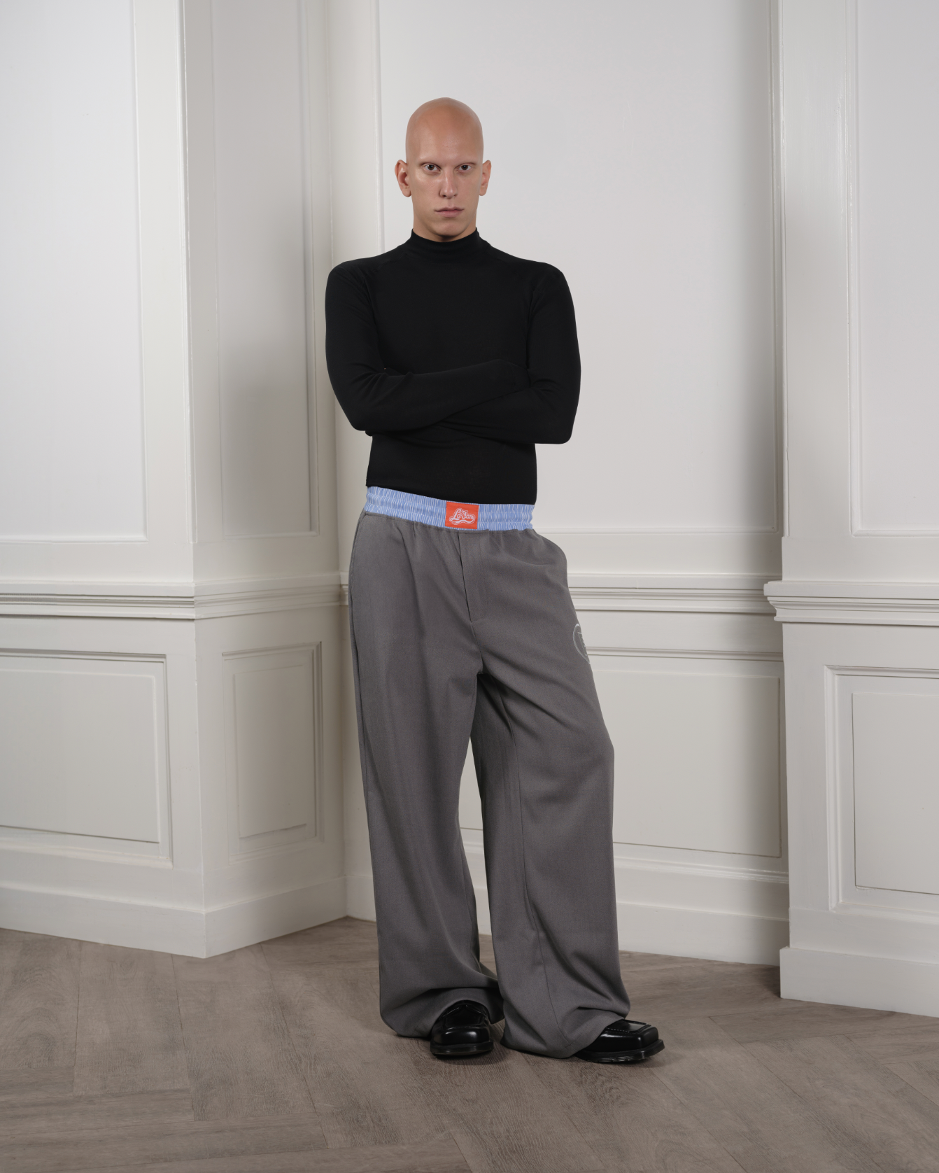 fancy boxer trouser grey – La Fam