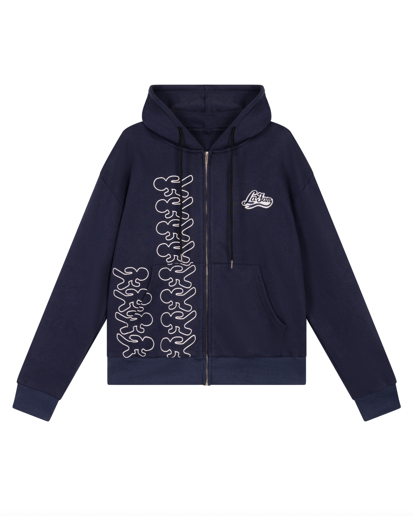 running rico jogging zipper navy