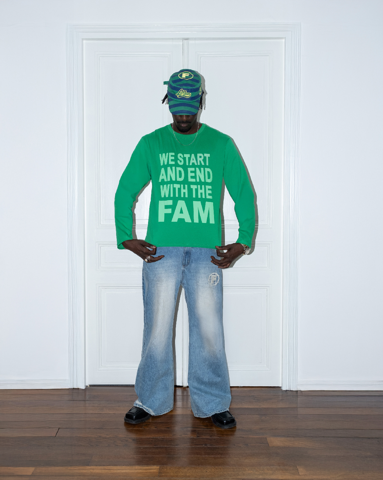 wsaewtf long sleeve full green