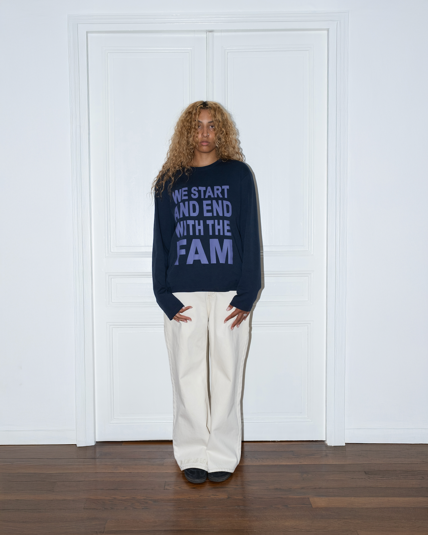 wsaewtf long sleeve navy/purple