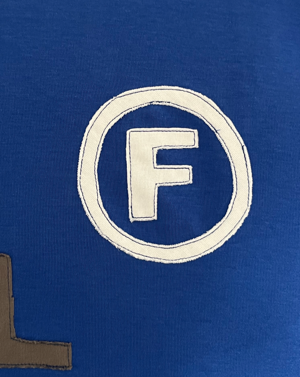 LF face longsleeve blue