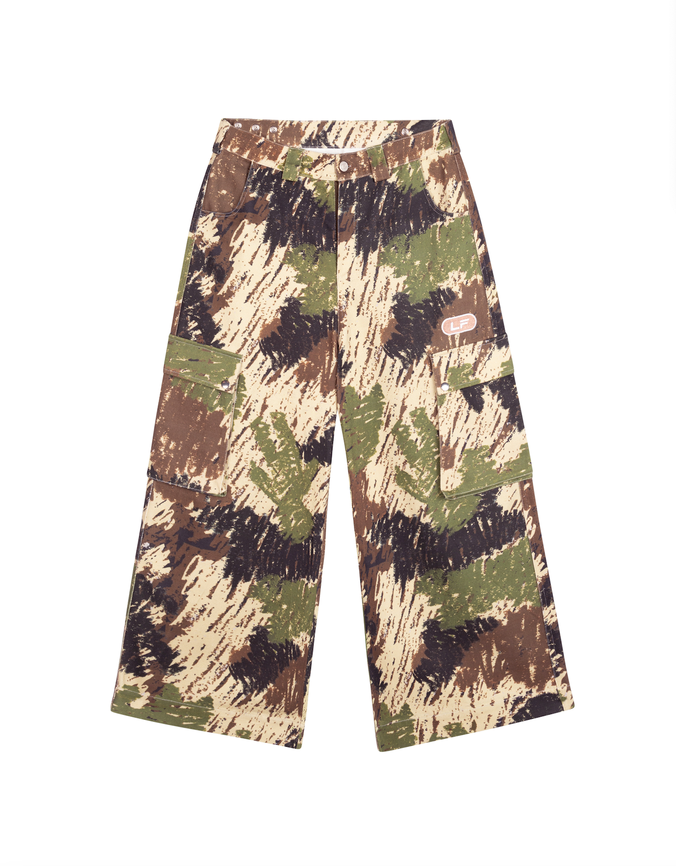 La Fam CRAYON CAMO PANTS S size La Fam CRAYON CAMO PANTS S size