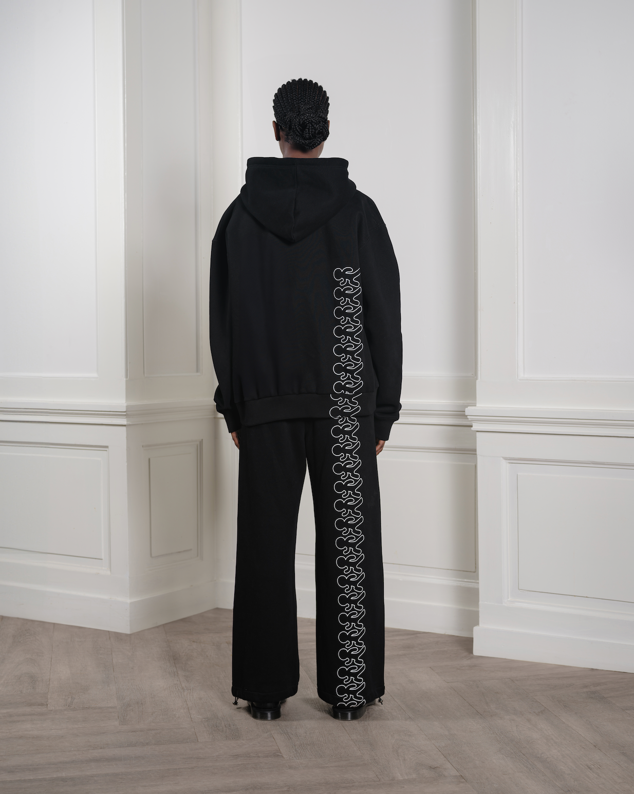 パンツ ROCKCAKE Waist Layerd 2way Jogger Black RC24PT04220 CRZ YOGA Women's Travel Slim Fit Stretch Drawstring Jogger 27''