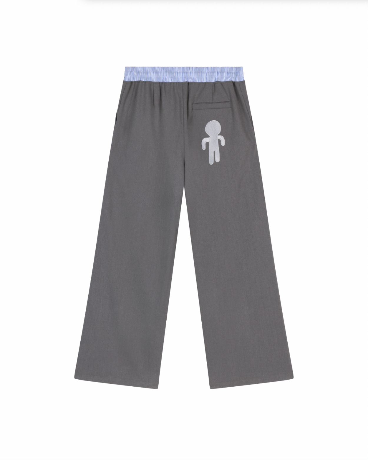 fancy boxer trouser grey