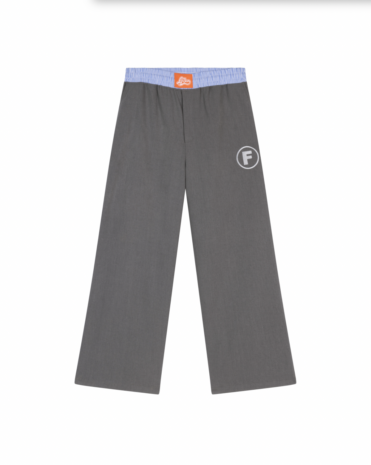 fancy boxer trouser grey