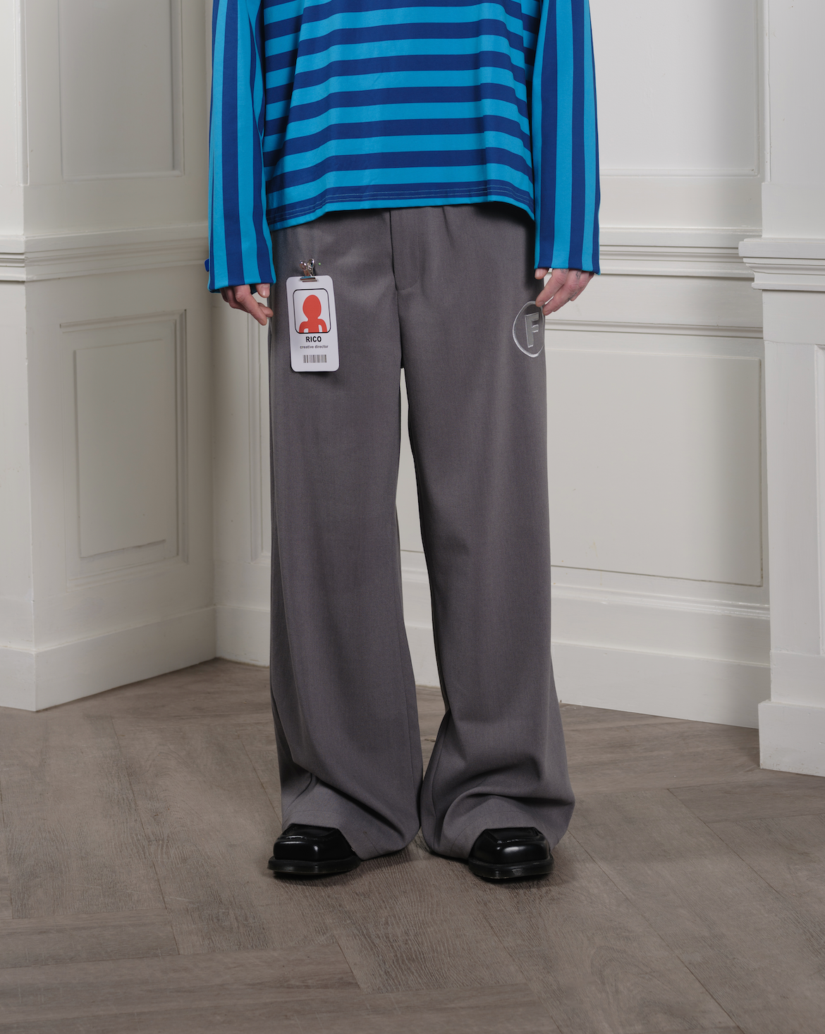 fancy boxer trouser grey – La Fam