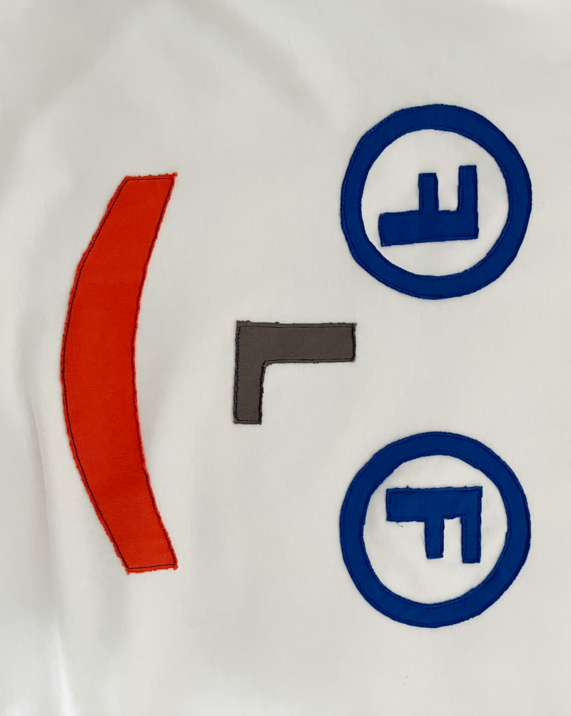 LF face longsleeve white