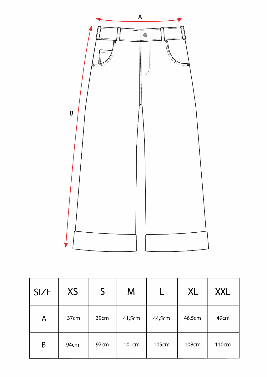 Checkered F denim jeans