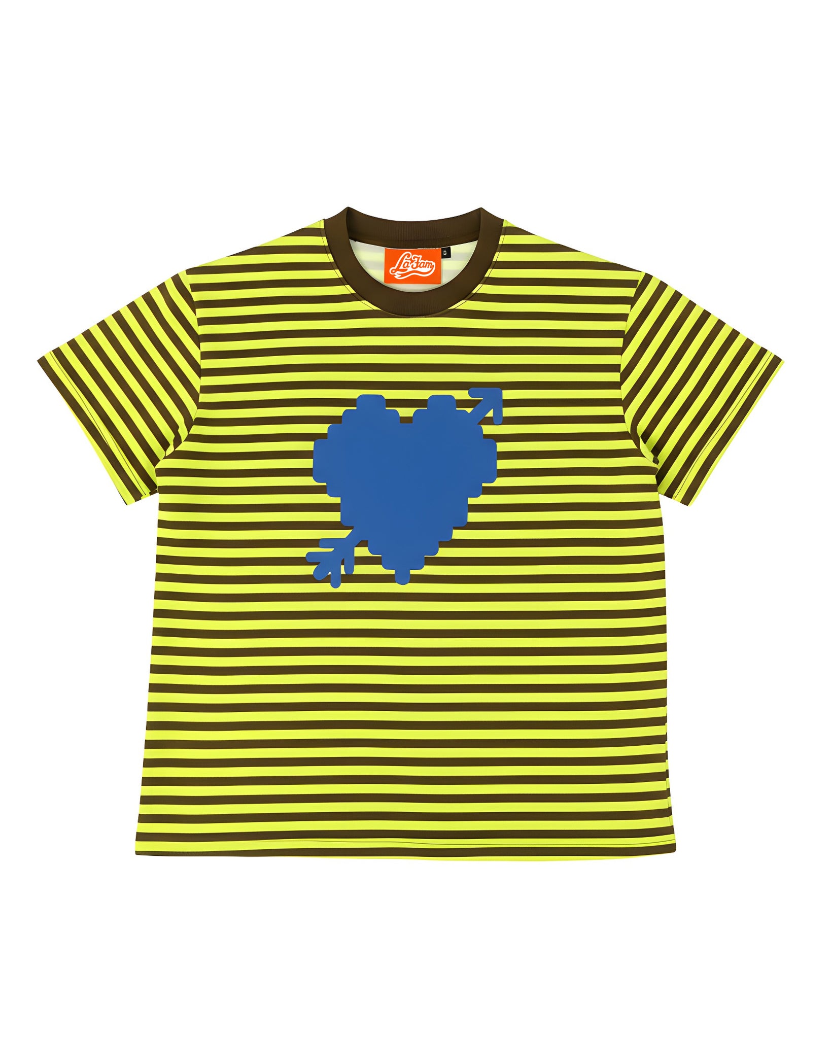 S10 x Froukje striped yellow tee : pre-order