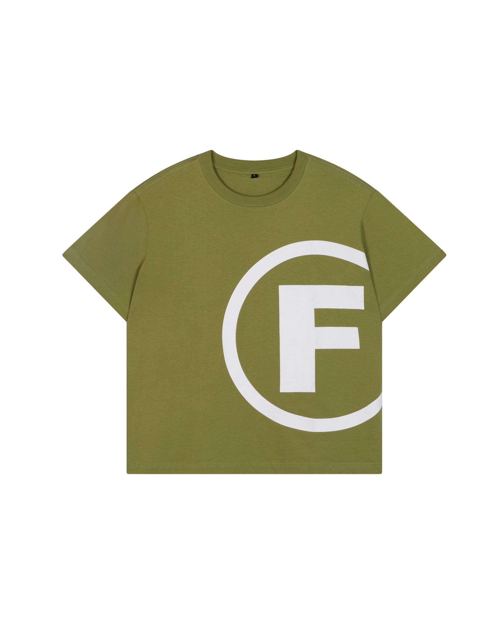 tight f tee green