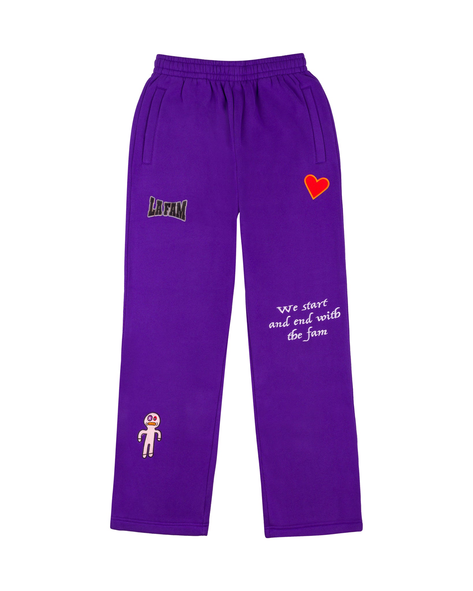 AMERICAN JOGGING PANTS PURPLE
