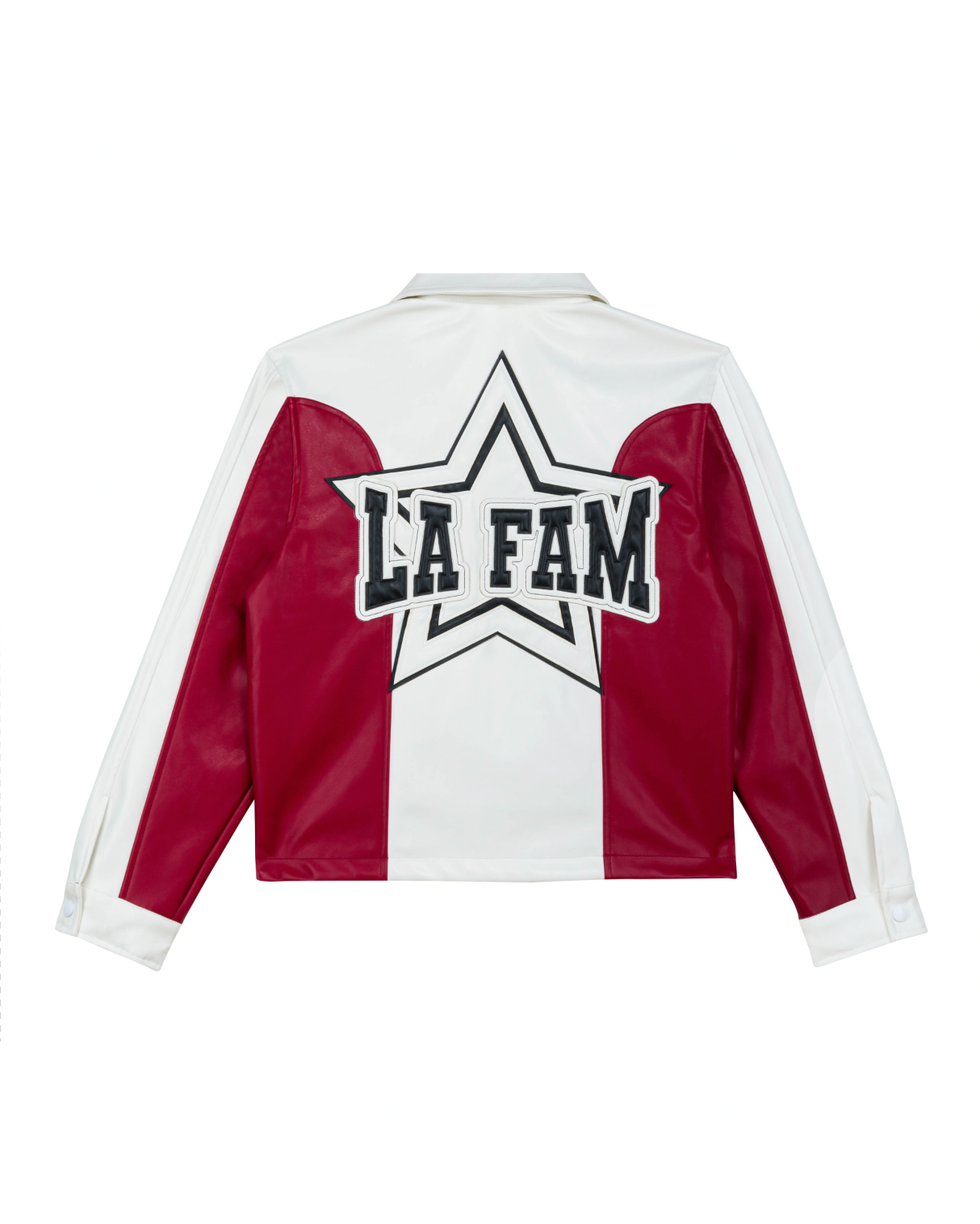 star jacket red-white