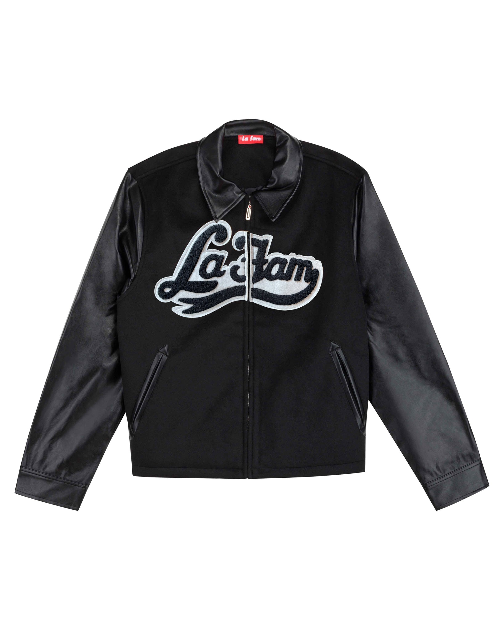 ALL BLACK VARSITY JACKET